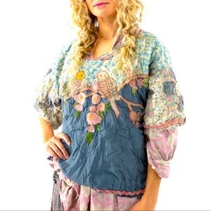 Magnolia Pearl parakeet Matilda top.  Rare